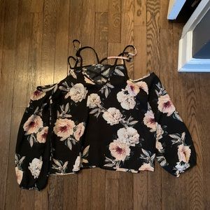 Floral Off the Shoulder Top